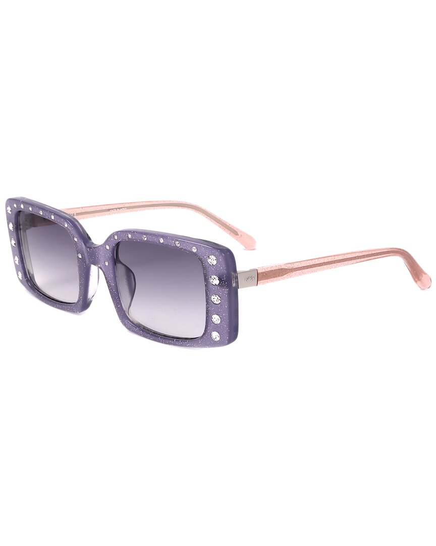Shop Linda Farrow N°21 X  No 21 By Women's N21s34 47mm Sunglasses In Purple