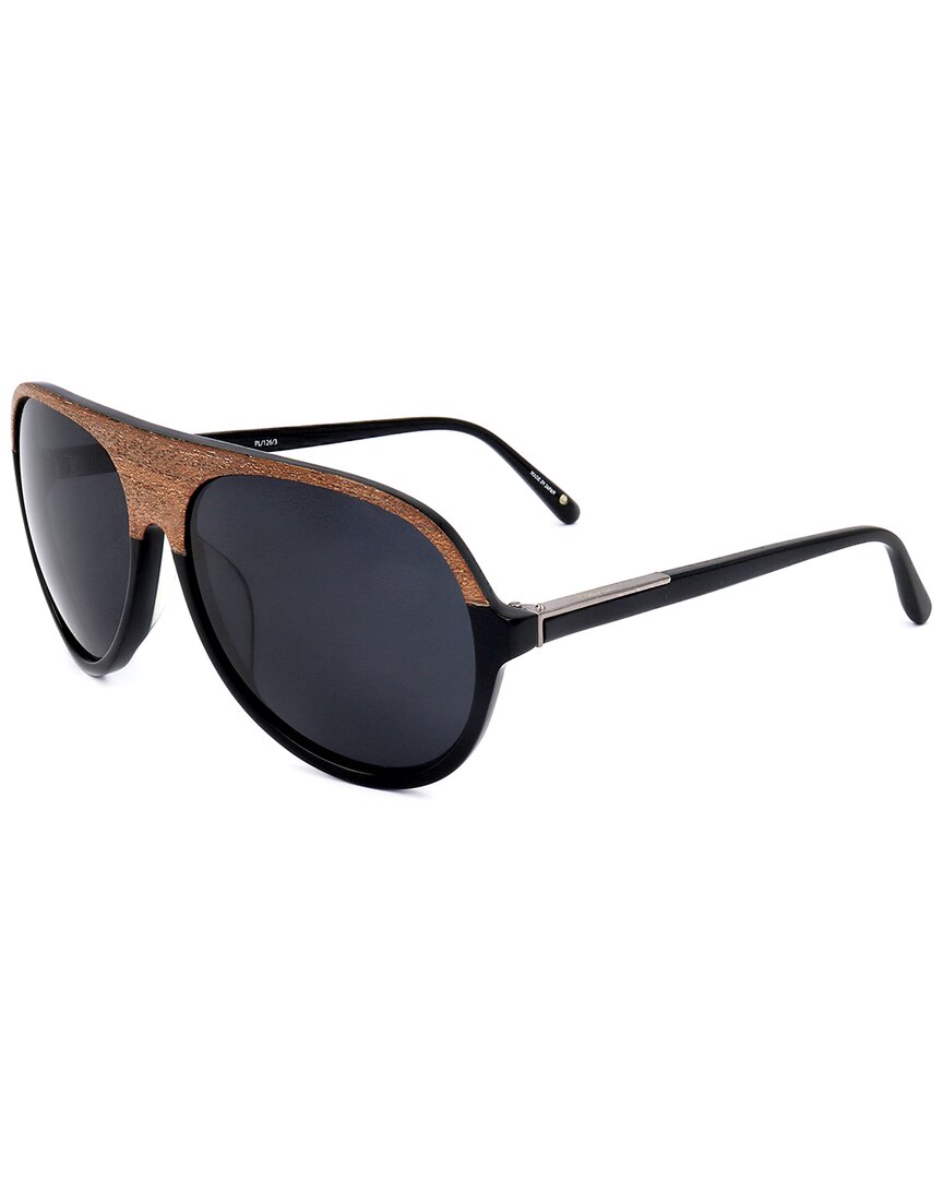 Shop Linda Farrow 3.1 Phillip Lim X  Unisex Pl126 59mm Sunglasses In Black