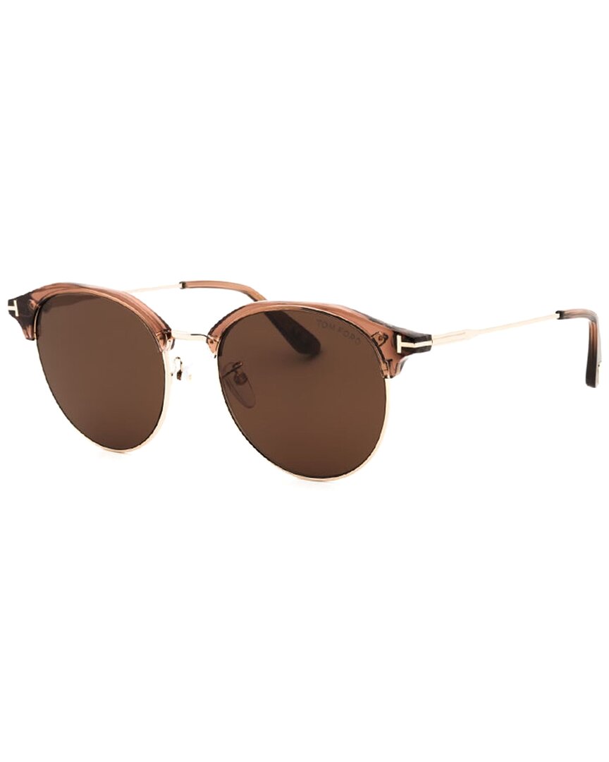 Tom Ford Unisex Ft0889-k 55mm Sunglasses In Brown