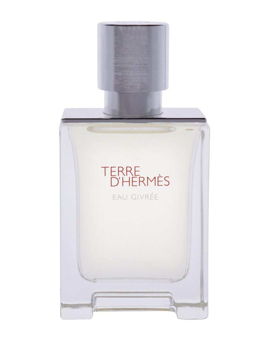 Hermes Hermès Men's 1.6oz Terre D' Eau Givree - Refillable In White