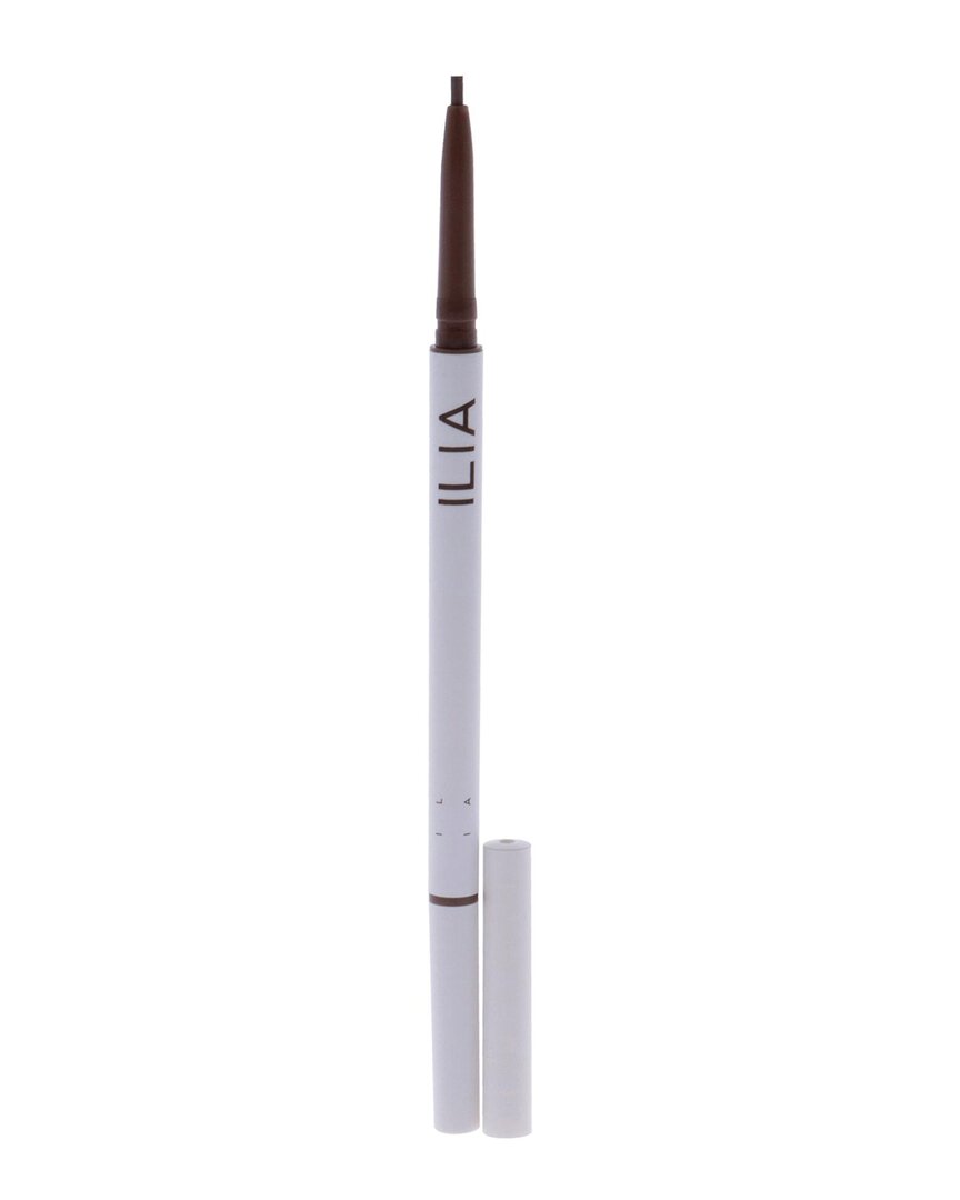 Ilia Beauty Ilia Women's 0.003oz Dark Blonde In Full Micro-tip Brow Pencil In White