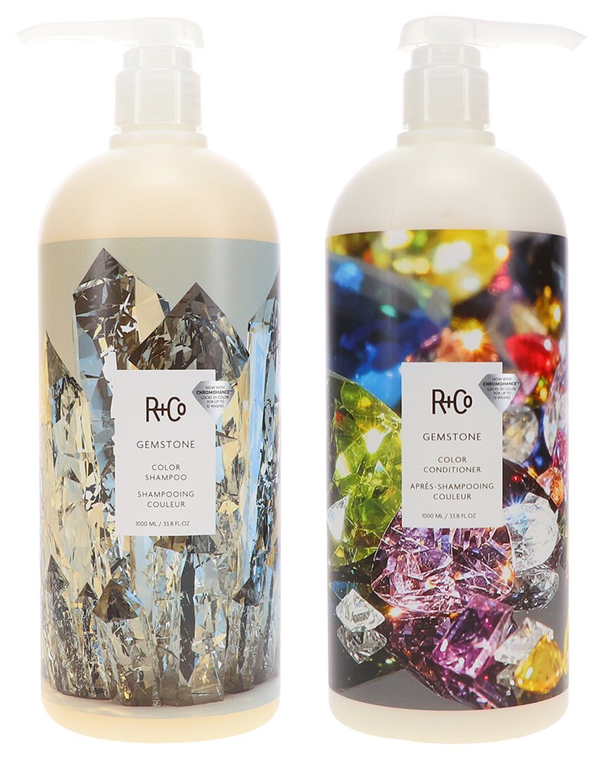 R + Co R+co Gemstone Color Shampoo 33.8oz & Gemstone Color Conditioner 33.8oz Combo Pack