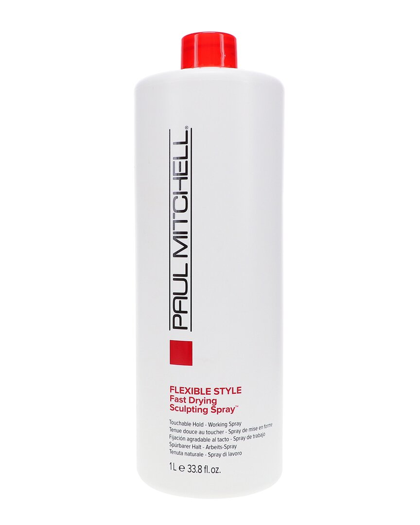 Paul Mitchell Unisex 33oz Flexible Style Fast Drying Sculpting Hairspray In White
