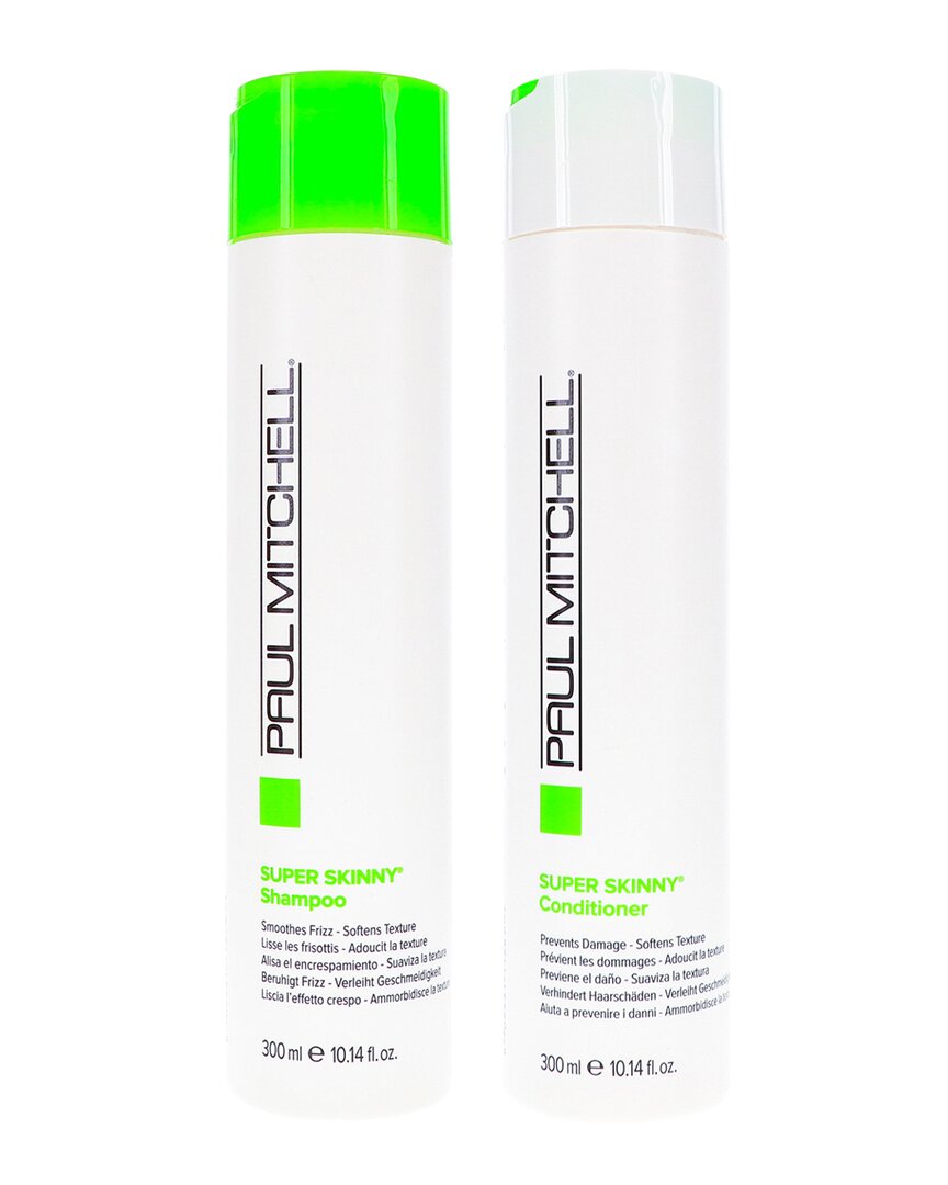 Paul Mitchell Unisex 10oz Smoothing Super Skinny Shampoo & Conditioner In White