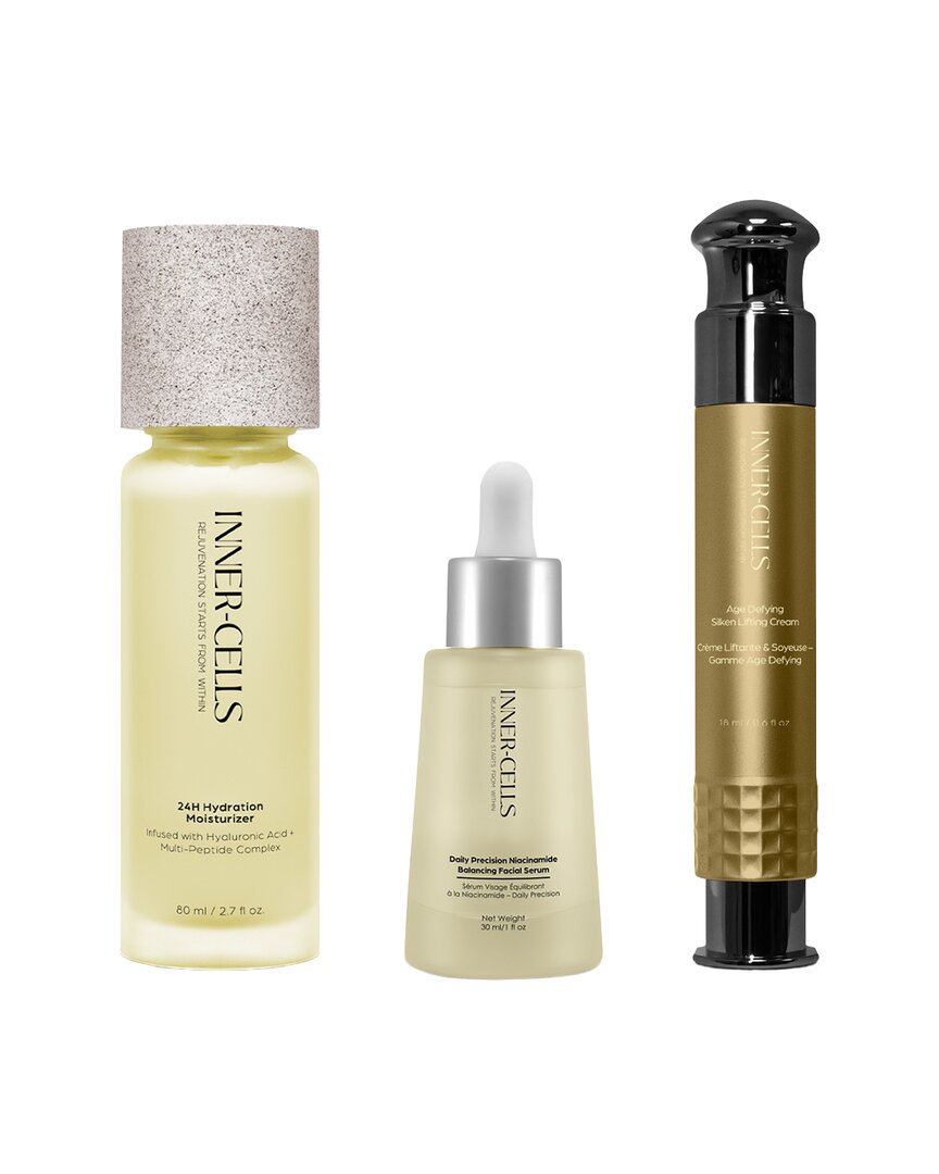 Inner Cells Unisex 4.3oz 24h Hydration & Lifting Renewal Set With Niacinamide