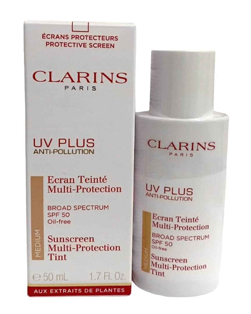 Clarins Women's 1.7oz Sunscreen Multi Protection Tint In White