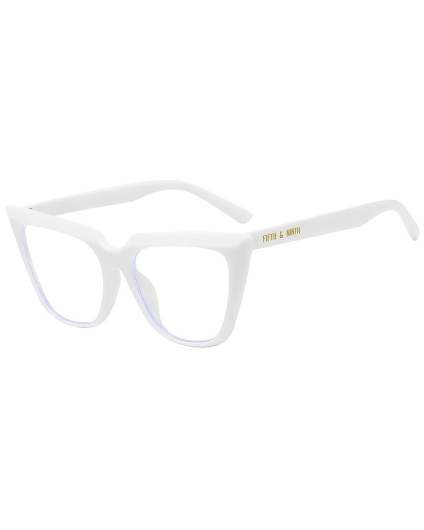 Fifth & Ninth Women's Adelaide 55mm Blue Light Readers In White