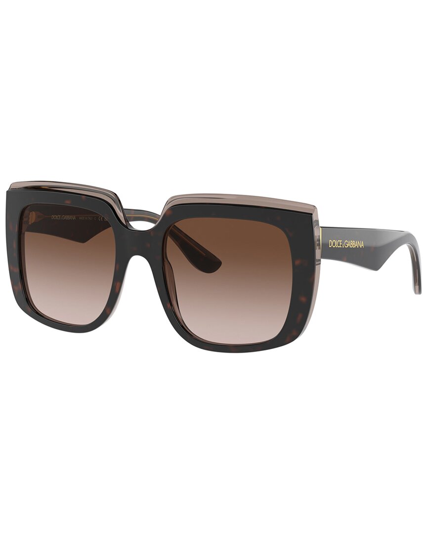 Dolce & Gabbana Women's Dg4414f 54mm Sunglasses In Brown