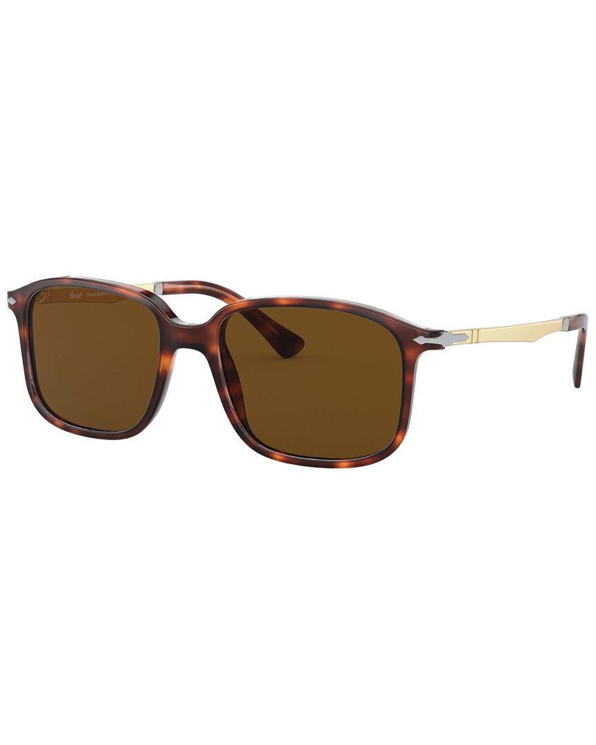 Persol Men's Po3246s 53mm Polarized Sunglasses In Brown