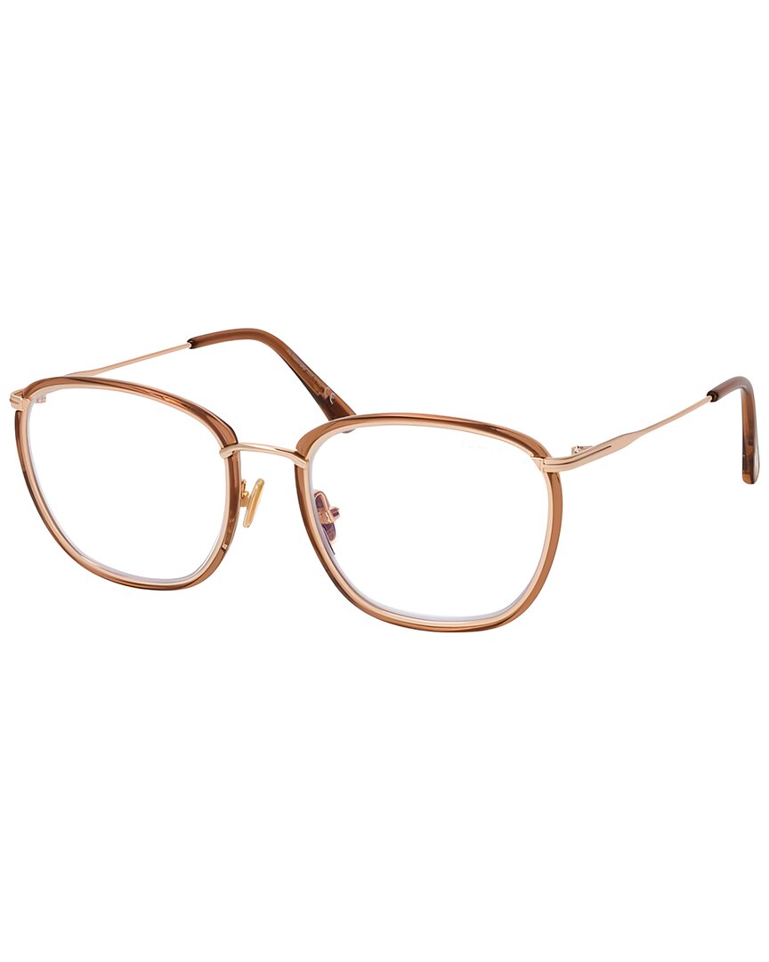 Tom Ford Women's Ft5702-b 54mm Optical Frames In Gold