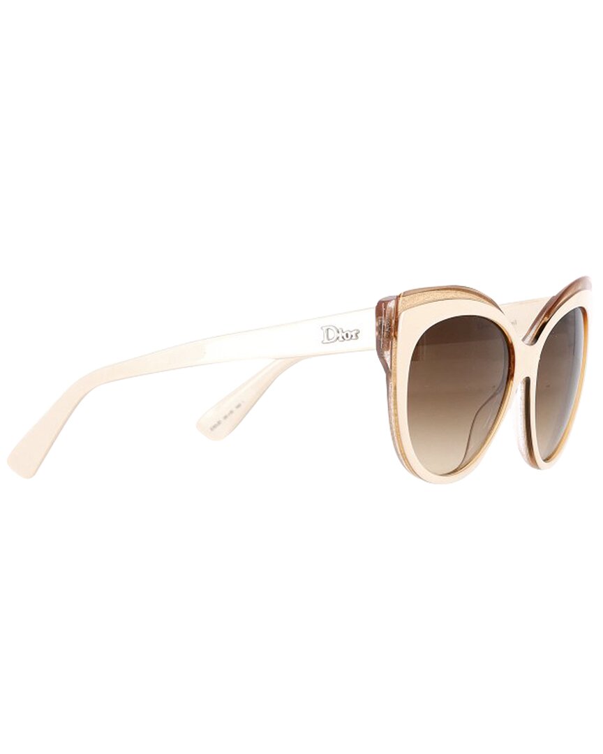 Dior Glisten Gradient Cat Eye Sunglasses (authentic Pre-loved) In Gray