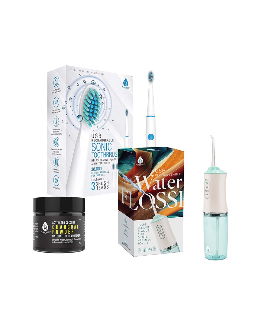 Pursonic Unisex Oral Care Power Bundle