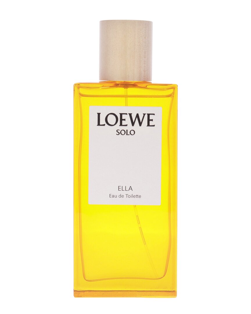 Shop Loewe Women's 3.4oz Solo Ella Edt