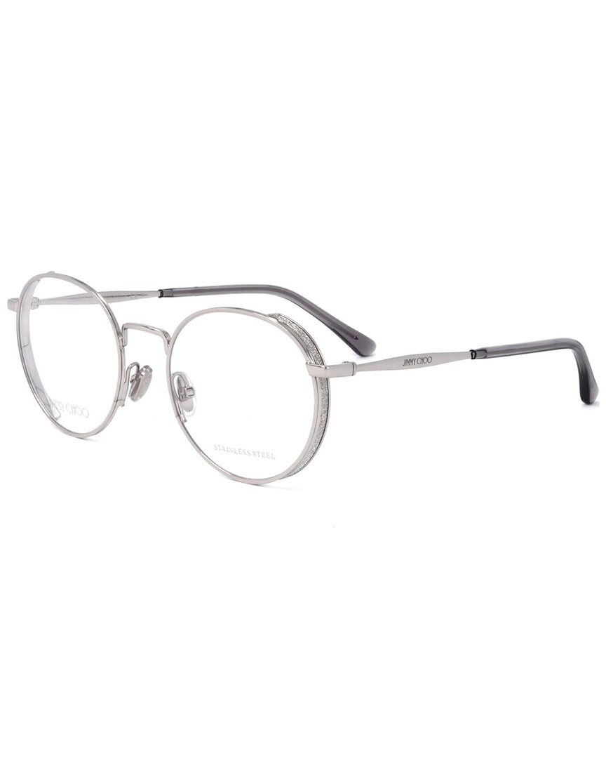 Jimmy Choo Women's 51mm Palladium Opticals In Gray