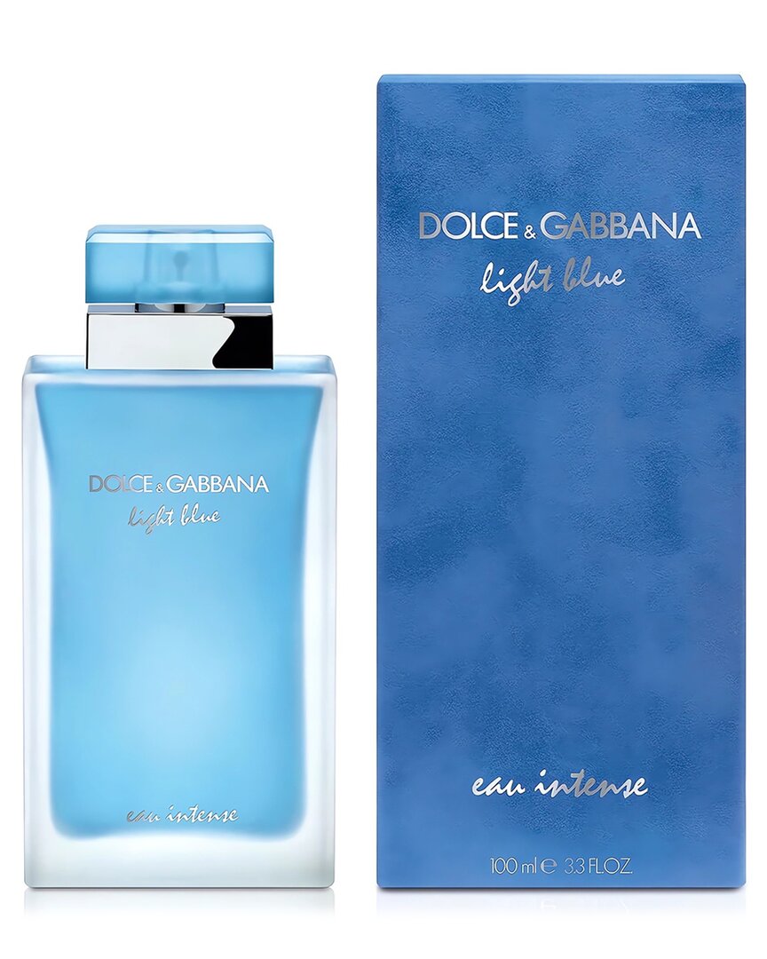 Shop Dolce & Gabbana Women's 3.4oz Light Blue Eau Intense Edp