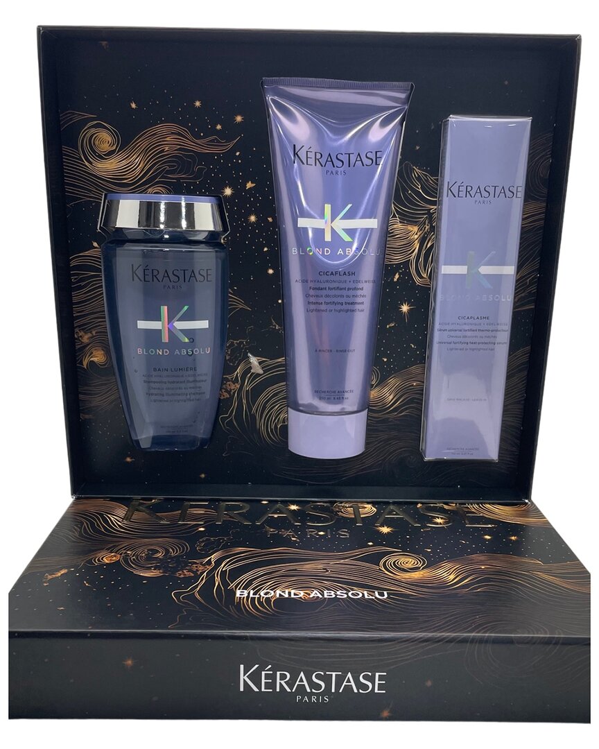 Kerastase Kérastase Unisex Blonde Lumiere Holiday Kit Bain Cicaflash Treatment