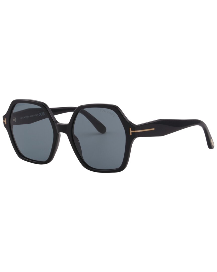 Tom Ford Dnu Women's Romy 56mm Sunglasses In Black