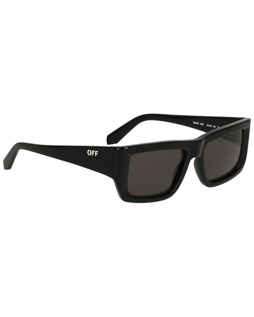 Off-white ™ Unisex Prescott 53mm Sunglasses In Black