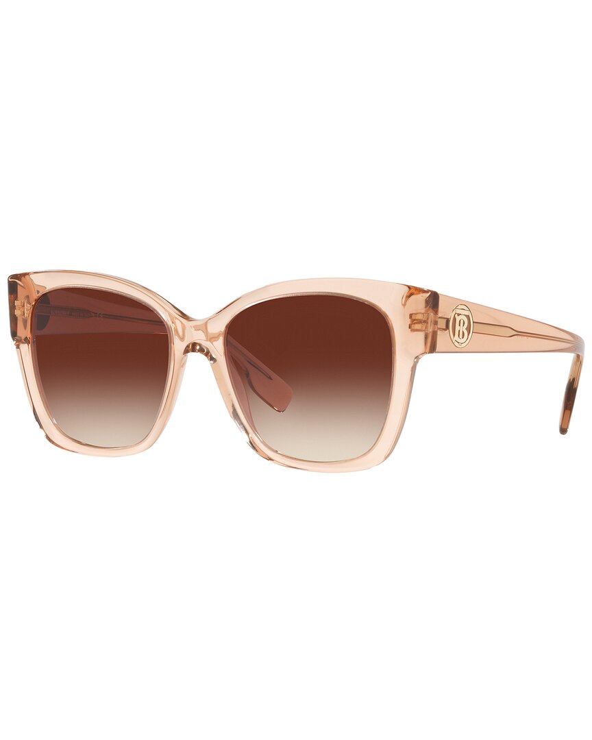 Burberry Women's Be4345f 56mm Sunglasses In Brown