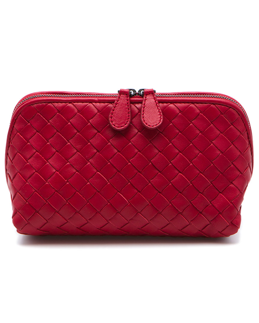 Bottega Veneta Intrecciato Nappa Cosmetic Case