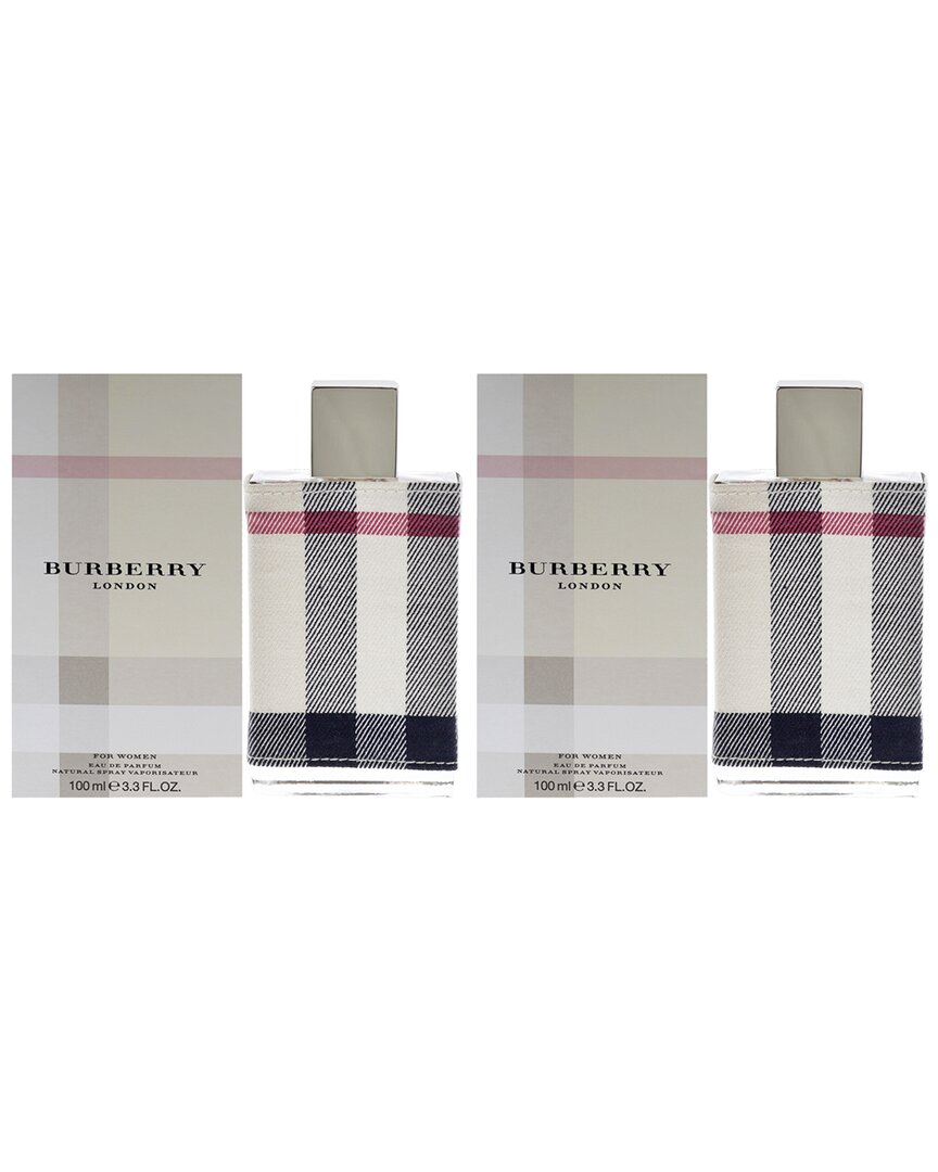 Burberry Women's 3.3oz London Edp Pack Of 2