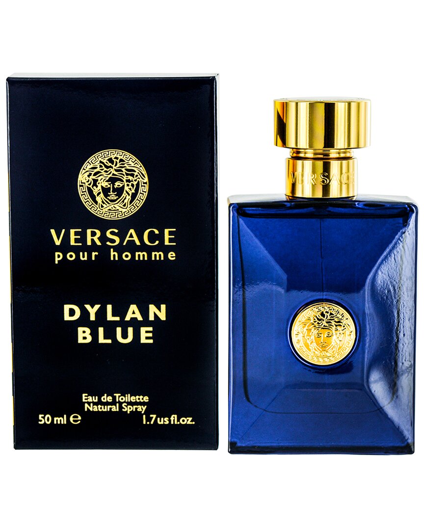 Versace Men's 1.7oz Pour Homme Dylan Blue Edt Spray In White