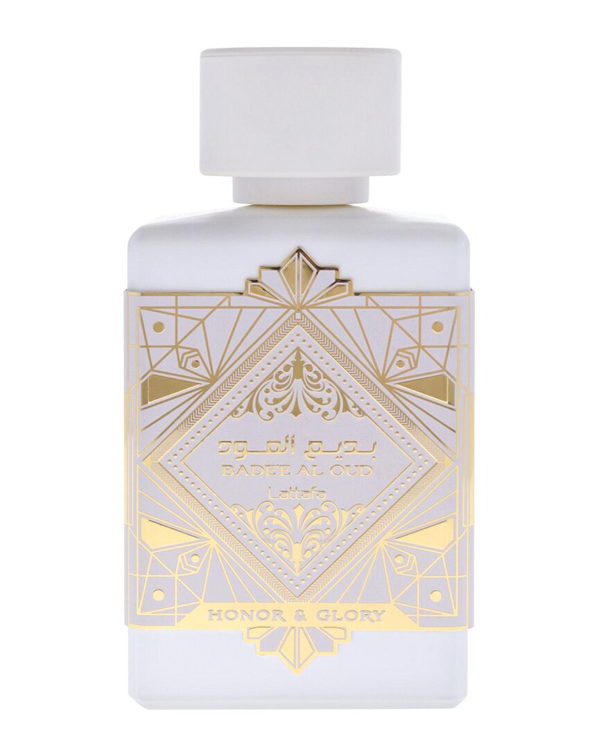 Lattafa Unisex 3.4oz Badee Al Oud Collection - Honor & Glory Edp