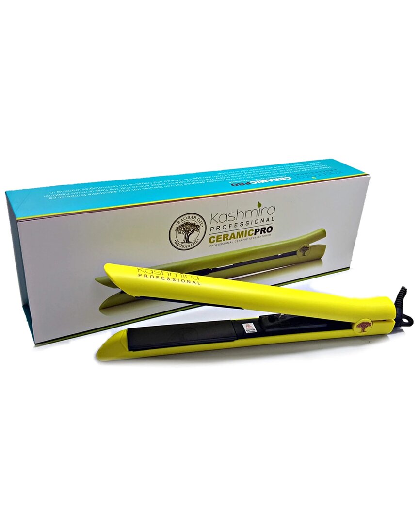 Kashmira Professional Flat Iron In Yellow