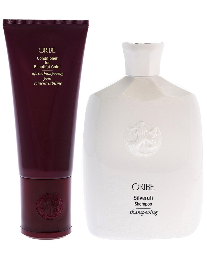 Oribe Conditioner For Beautiful Color & Silverati Shampoo