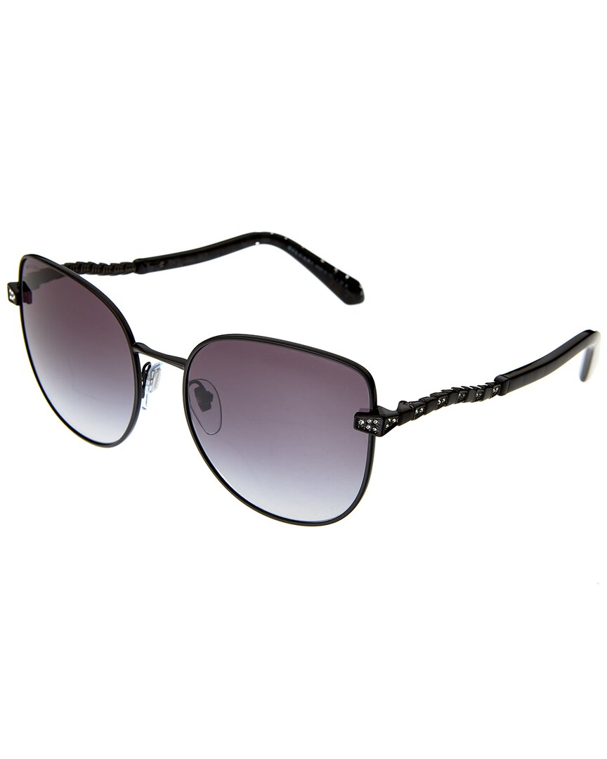 Shop Bulgari Women's Bv6184b 56mm Sunglasses In Black