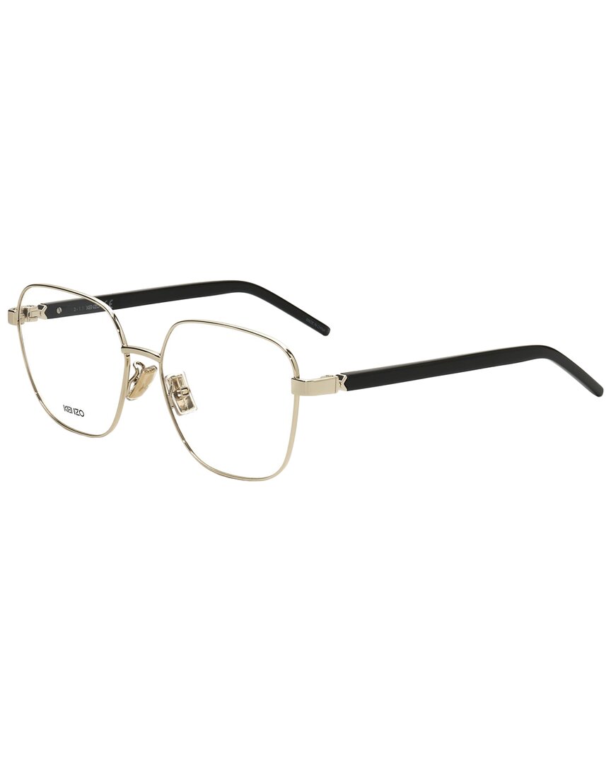 Kenzo Unisex Kz50126u 55mm Optical Frames In Gold