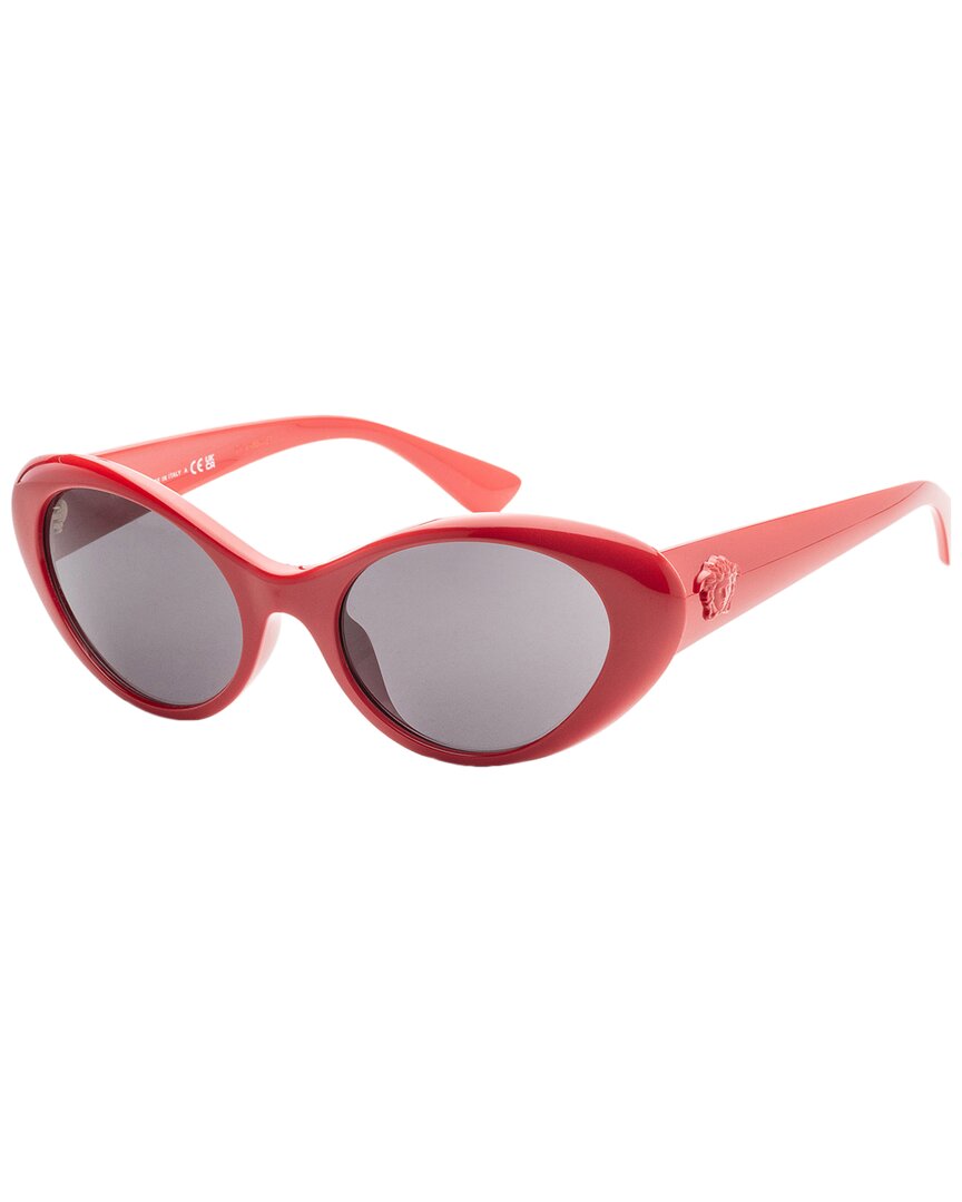 Shop Versace Women's Ve4455u 53mm Sunglasses In Red