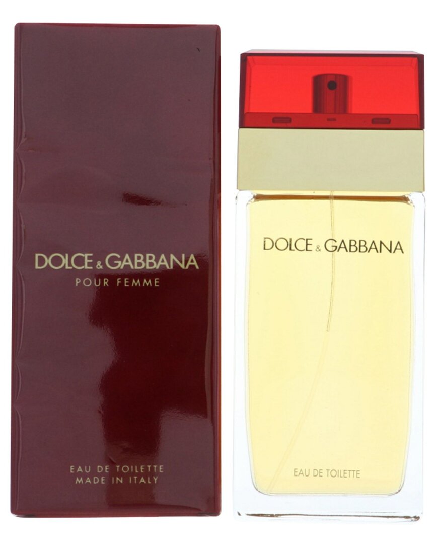 Dolce & Gabbana Women's 3.3oz Pour Femme Edt In Transparent