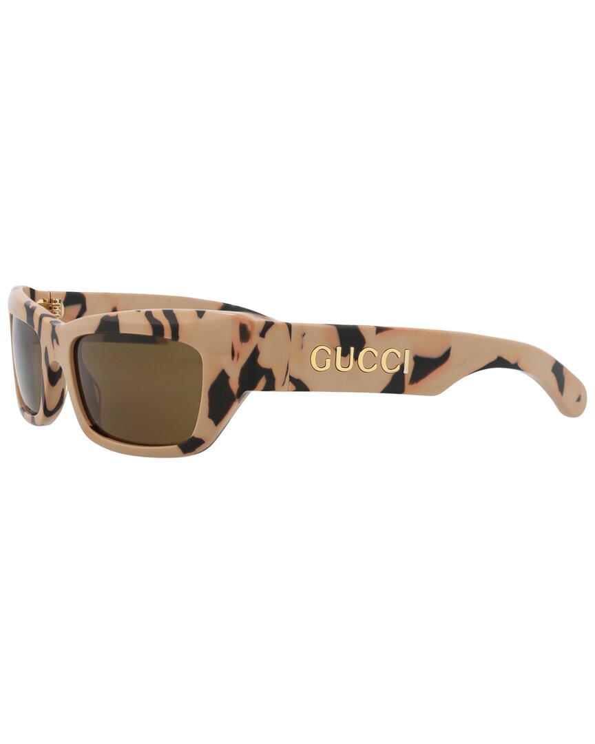 Gucci Cat Eye-frame Recycled Acetate Sunglasses In Brown