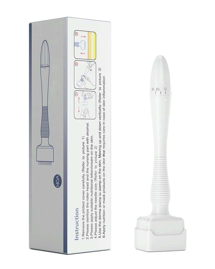 Tesco Unisex Electric Microneedle Derma Roller Pen With 15pcs Replacement Kit