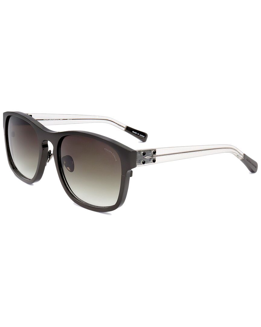 Kris Van Assche By Linda Farrow Gallery Kris Van Assche By Linda Farrow Women's Kva3 54mm Sunglasses In Grey