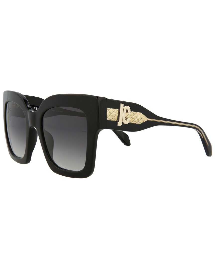 Shop Just Cavalli Women's Sjc019k 52mm Polarized Sunglasses In Black
