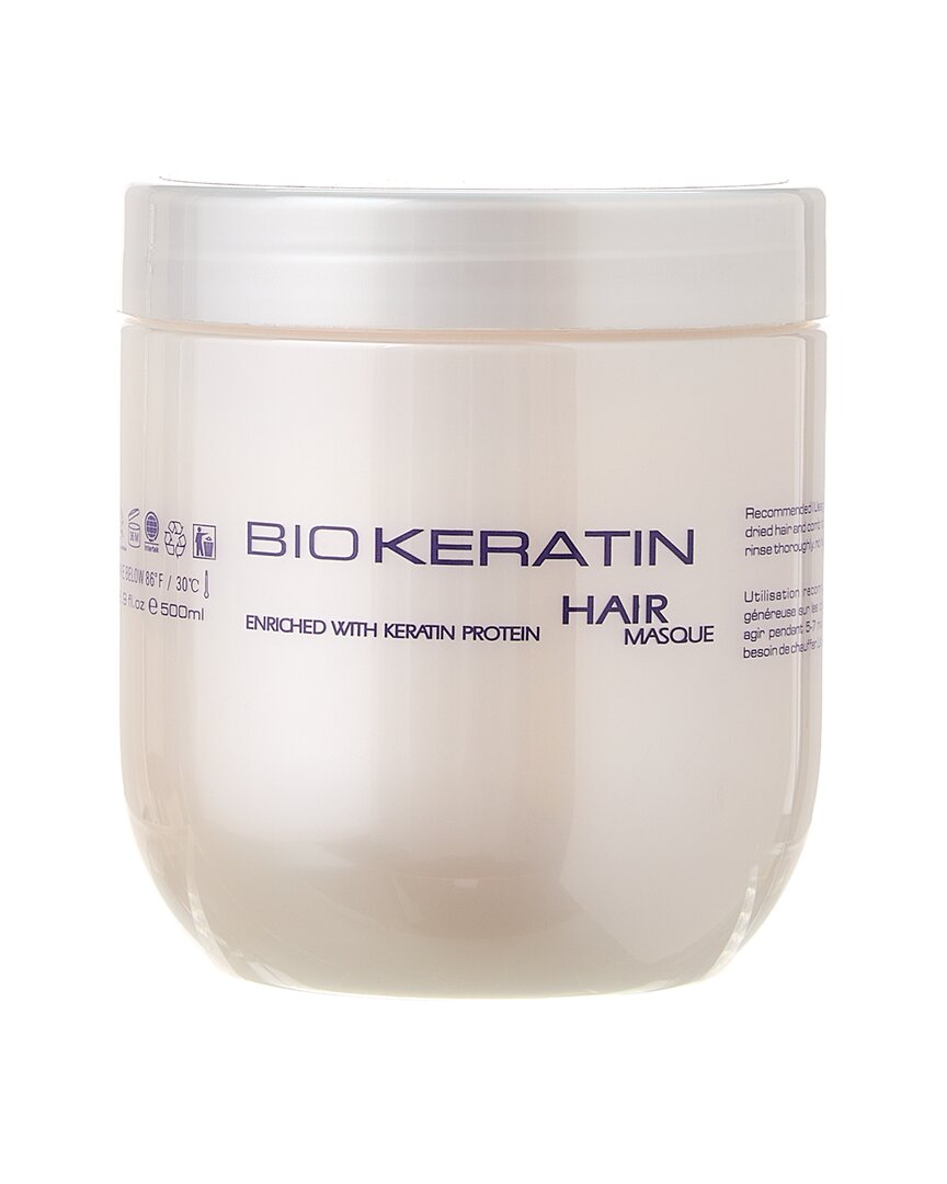 Biokeratin Unisex 16.9oz Anti- Frizz Smoothing Hair Masque In White