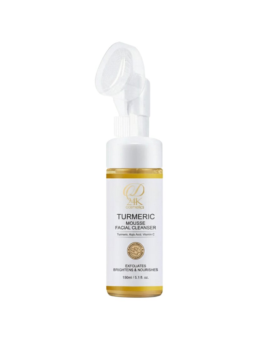 D24k Unisex 5oz Turmeric Mousse Facial Cleanser