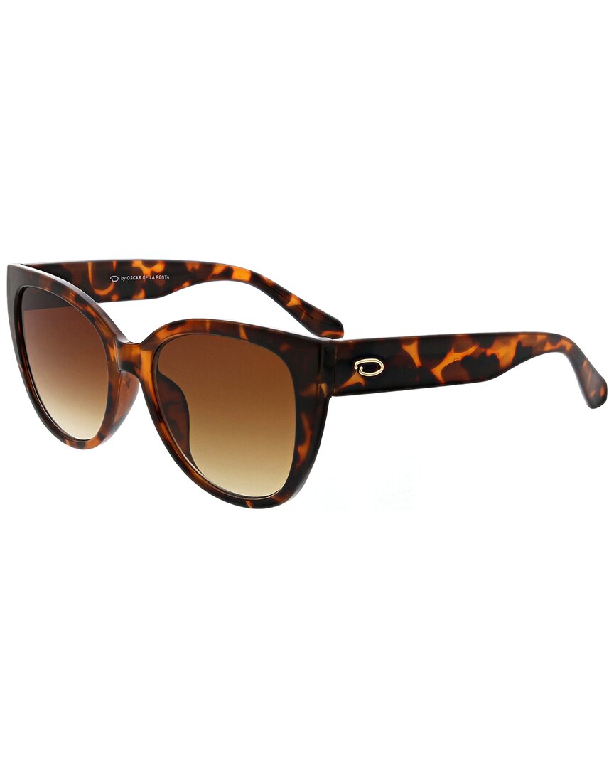 Oscar De La Renta Women's Oss1349ce 54mm Sunglasses In Brown