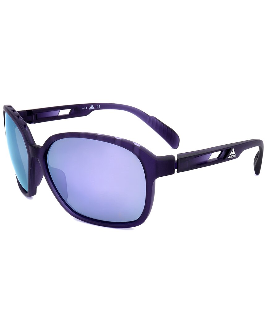 Adidas Originals Adidas Sport Women's Sp0013 62mm Sunglasses In Purple