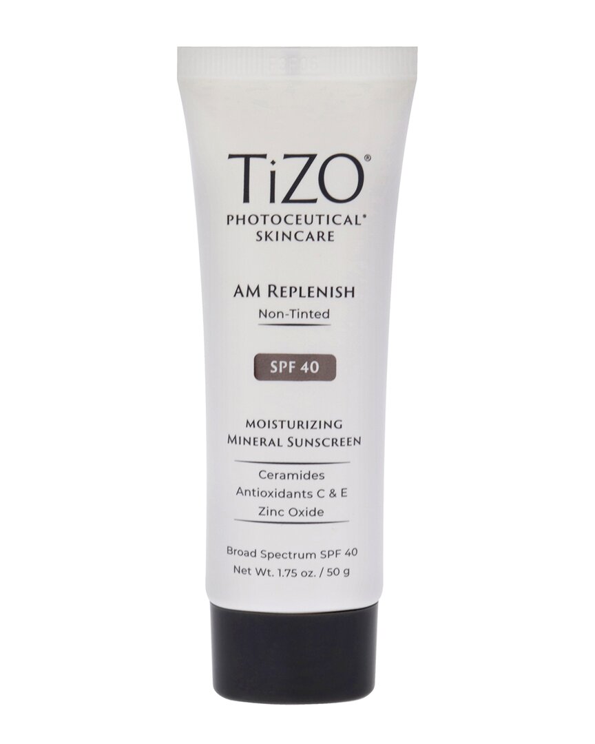 Tizo Women's 1.7oz Photoceutical Am Replenish Spf 40 - Non-tinted In White