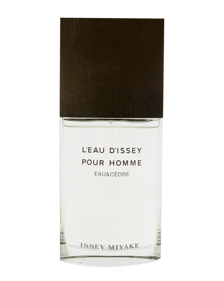Issey Miyake Men's 3.3oz Leau Dissey Eau And Cedre Edt Intense Spray In White