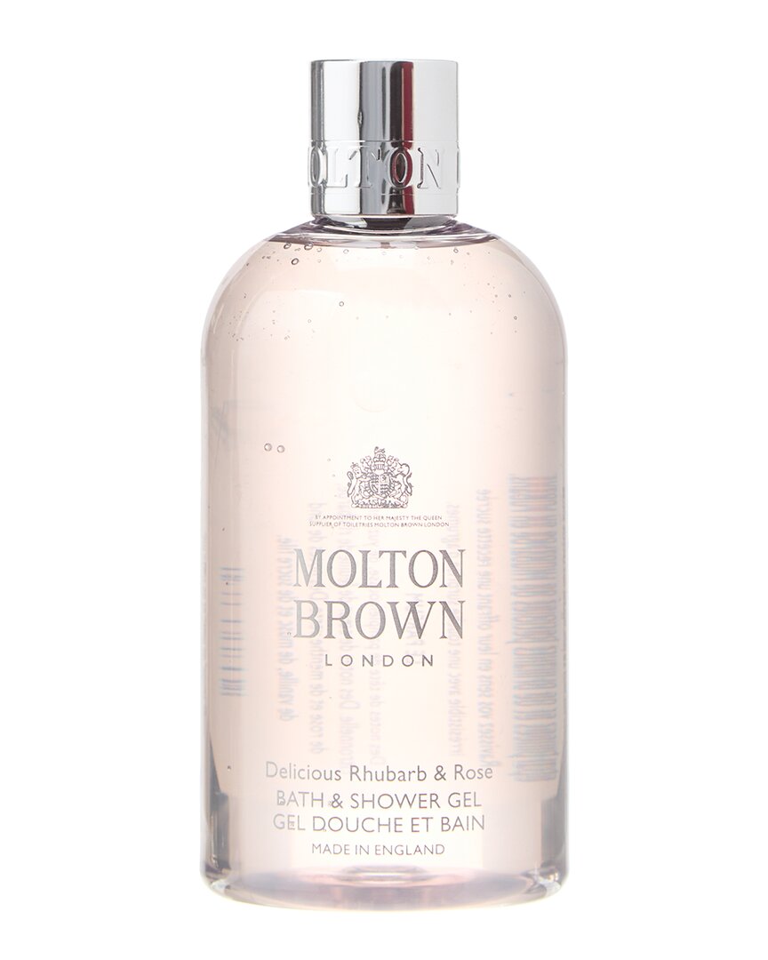 Shop Molton Brown London Molton Brown 10oz Delicious Rhubarb & Rose Bath & Shower Gel