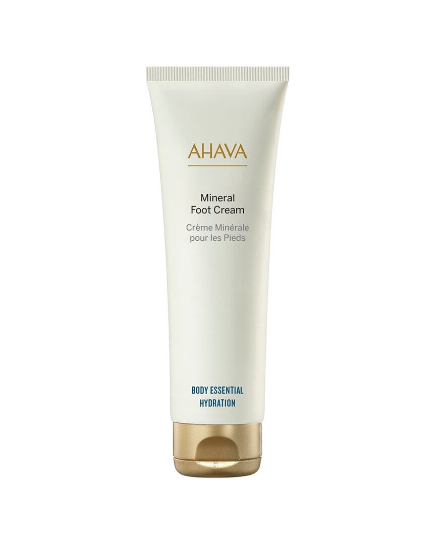 Ahava Unisex 5.1oz Mineral Foot Cream 50% More In White