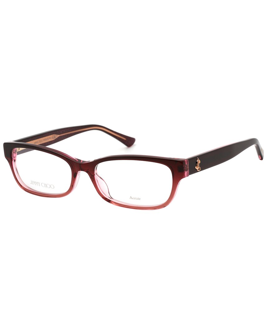 Jimmy Choo Women's Core 53mm Optical Frames In Brown