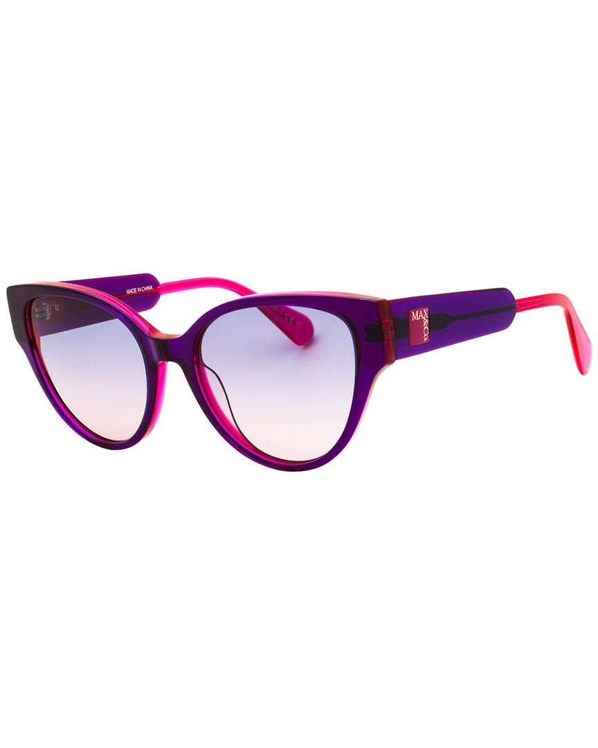 Max & Co By Max Mara Women's Mo0095 54mm Sunglasses In Purple