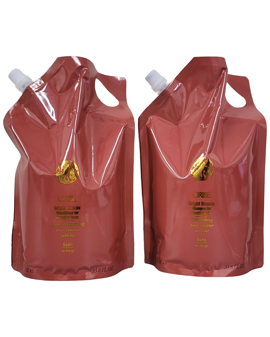 Oribe Unisex 33.8oz Refill Duo Bright Blonde Shampoo & Conditioner