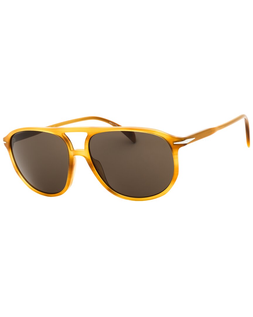 David Beckham Men's Db 1159/s 58mm Sunglasses In Yellow