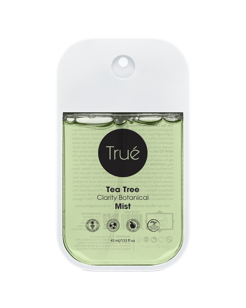 True Organica 1.53oz Tea Tree Clarity Botanical Mist